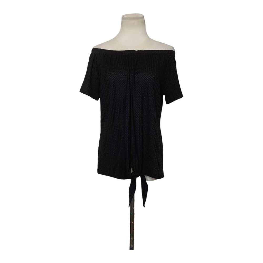 Makarthy black off shoulder top size XL